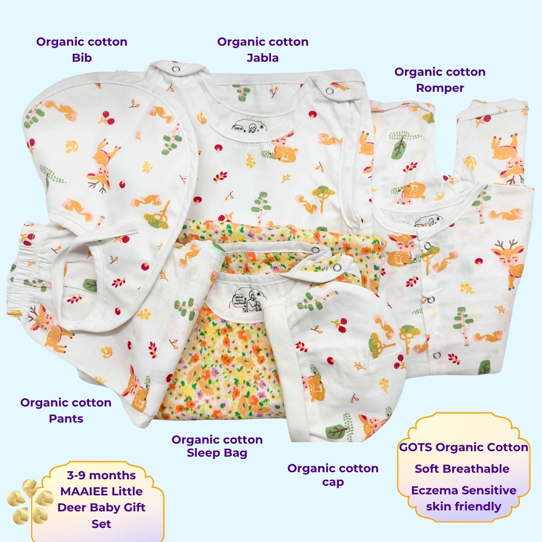 MAAIEE Little Deer Baby Gift Set