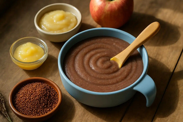 Sprouted Ragi Porridge
