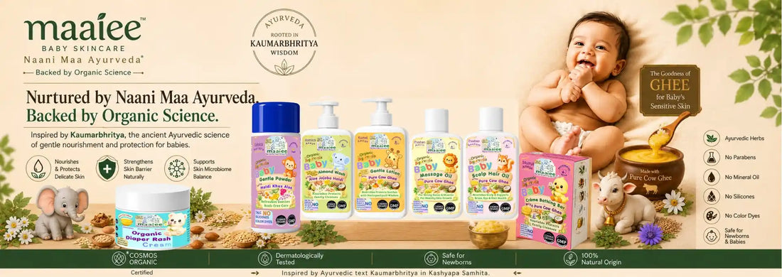 Complete Newborn Skincare Routine with Organic Ayurvedic Baby Care Essentials