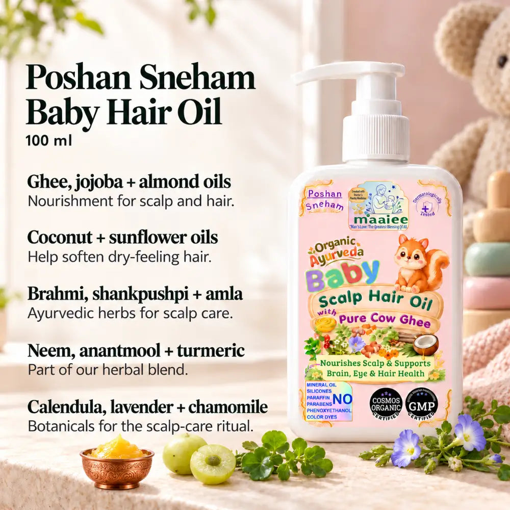 Vatsalya Sitaara Premium Baby Hospital Bag for Delivery | Ayurvedic Cow Ghee Newborn Skincare & 25 Muslin Pieces