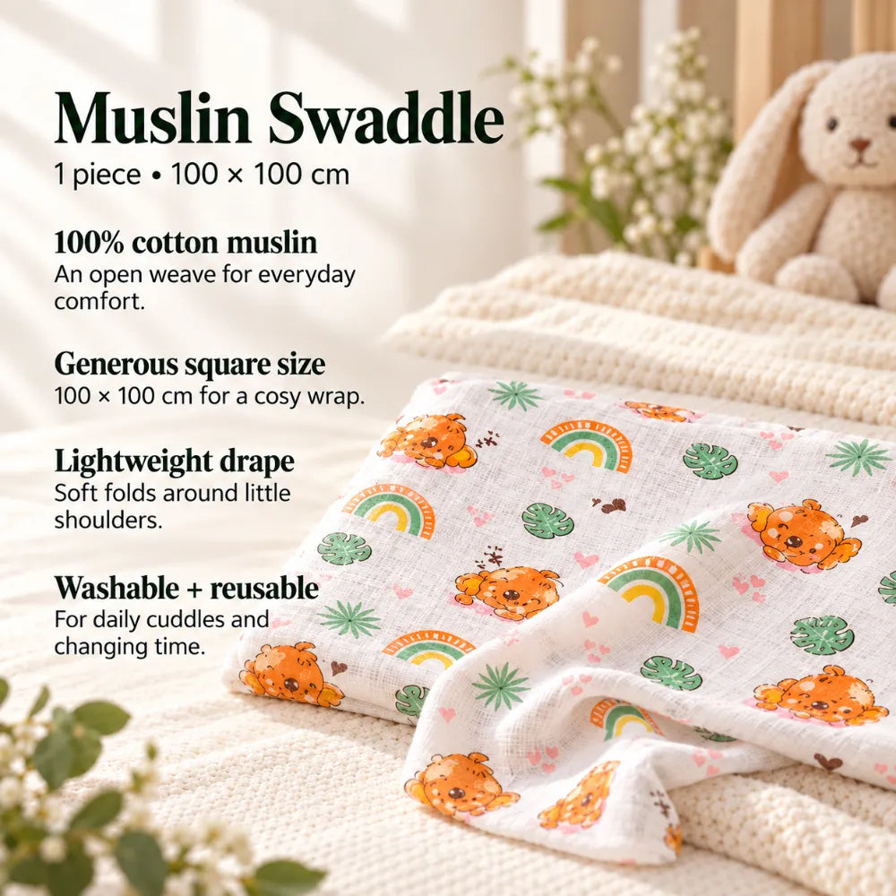 Vatsalya Sitaara Premium Baby Hospital Bag for Delivery | Ayurvedic Cow Ghee Newborn Skincare & 25 Muslin Pieces