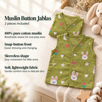Vatsalya Sitaara Premium Baby Hospital Bag for Delivery | Ayurvedic Cow Ghee Newborn Skincare & 25 Muslin Pieces