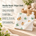 Vatsalya Sitaara Premium Baby Hospital Bag for Delivery | Ayurvedic Cow Ghee Newborn Skincare & 25 Muslin Pieces
