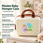 Vatsalya Sitaara Premium Baby Hospital Bag for Delivery | Ayurvedic Cow Ghee Newborn Skincare & 25 Muslin Pieces