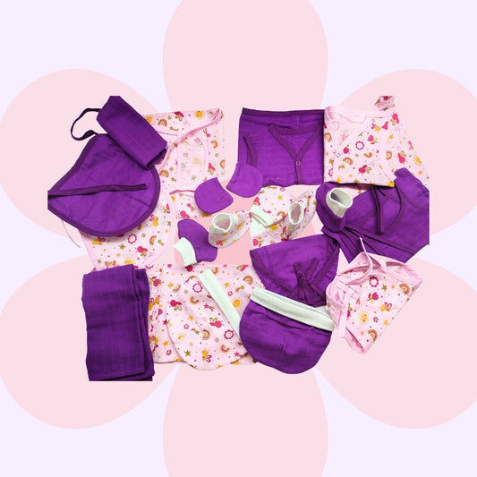 Pink Nest Baby Gift Set
