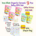 Iron Rich Healthy Weight Gain Organic Cereal Gift Hamper for Little Ones