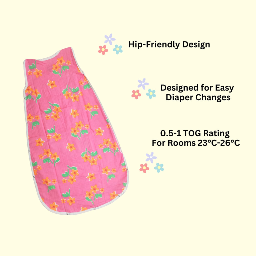 MAAIEE Organic Baby Sleep Bag | Breathable Wearable Blanket