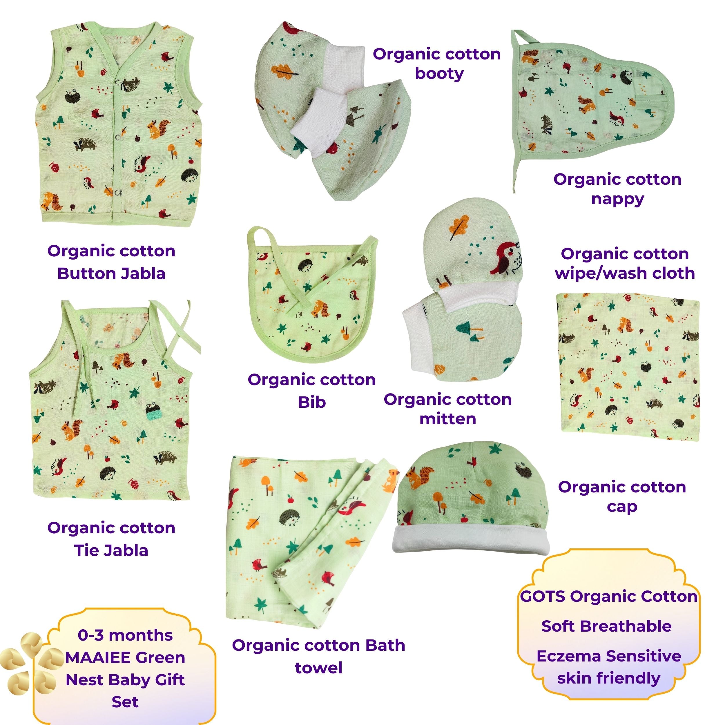 Organic Comfort Baby Gift Set