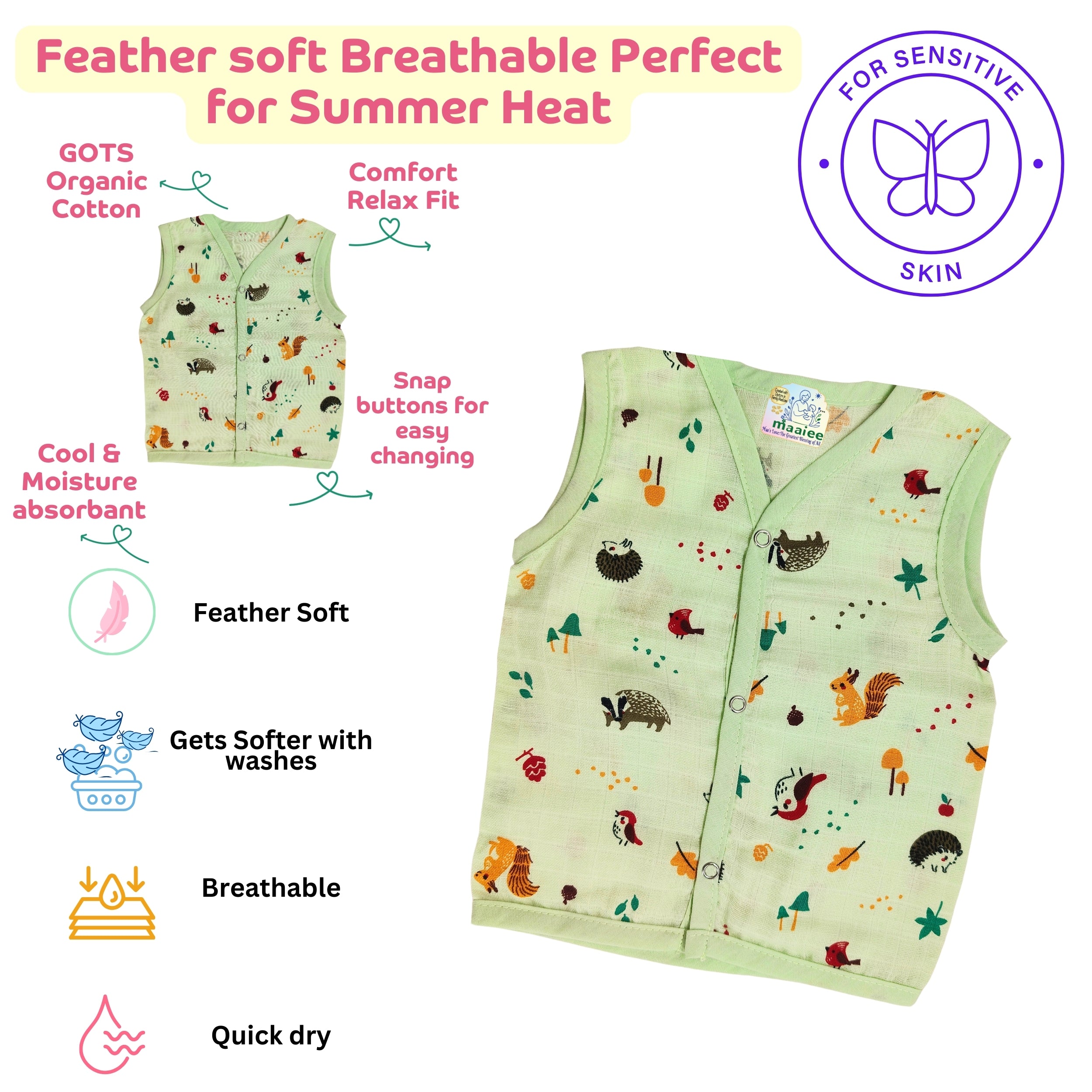 Organic Comfort Baby Gift Set