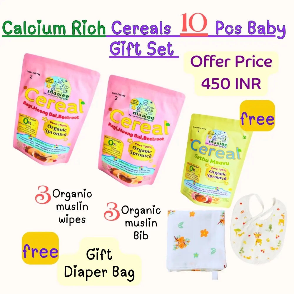 Calcium Power Organic Cereal Hamper for Little Ones