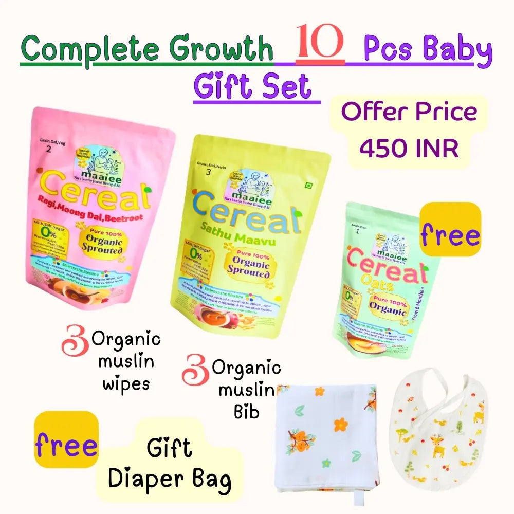 Complete Growth Organic Cereal Hamper for Little Ones