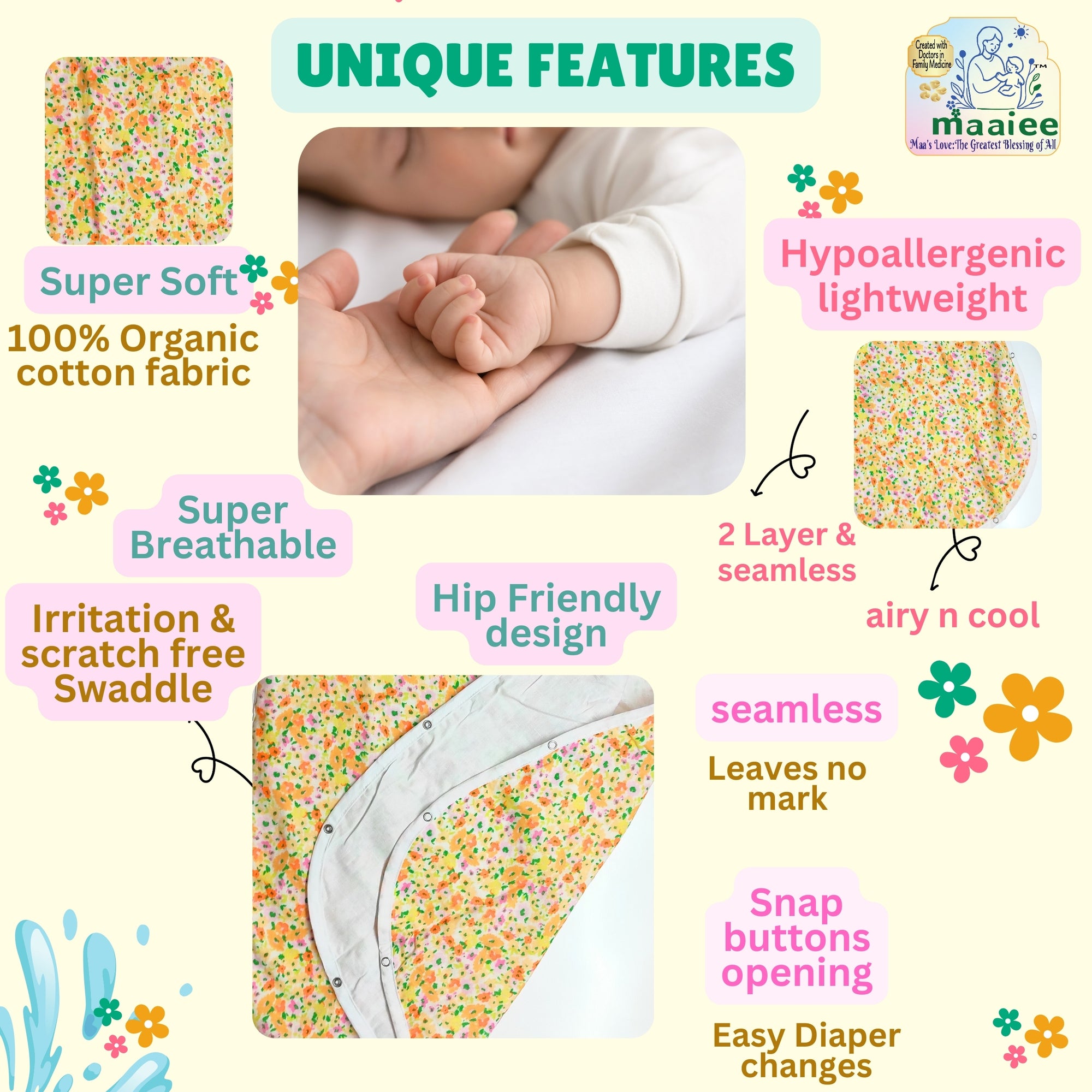 MAAIEE Little Deer Baby Gift Set