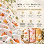Sweet Dream Infant Gift Set – Brahmi Amla Hair Oil, Muslin Swaddles & Towel