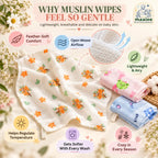 Cuddle Cloud Baby Shower Gift Set – Massage Oil, Swaddle & Wash Cloth