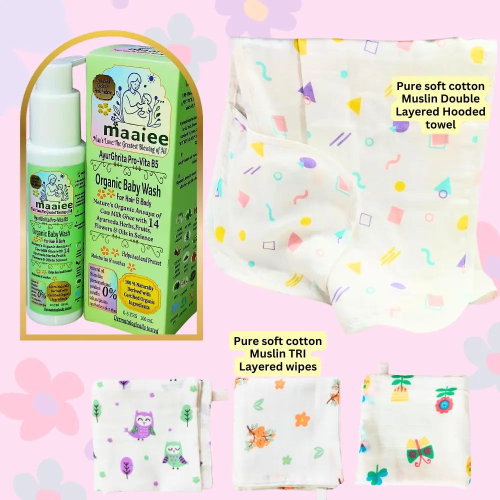 Star Cloud Baby Bath Set