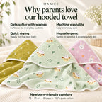 Sweet Dream Infant Gift Set – Brahmi Amla Hair Oil, Muslin Swaddles & Towel