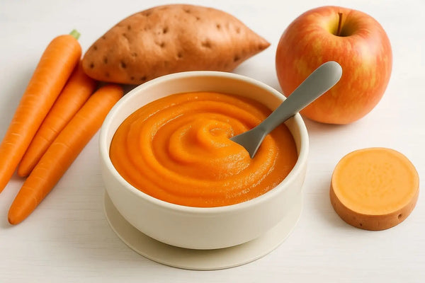 Carrot Sweet Potato Apple Puree