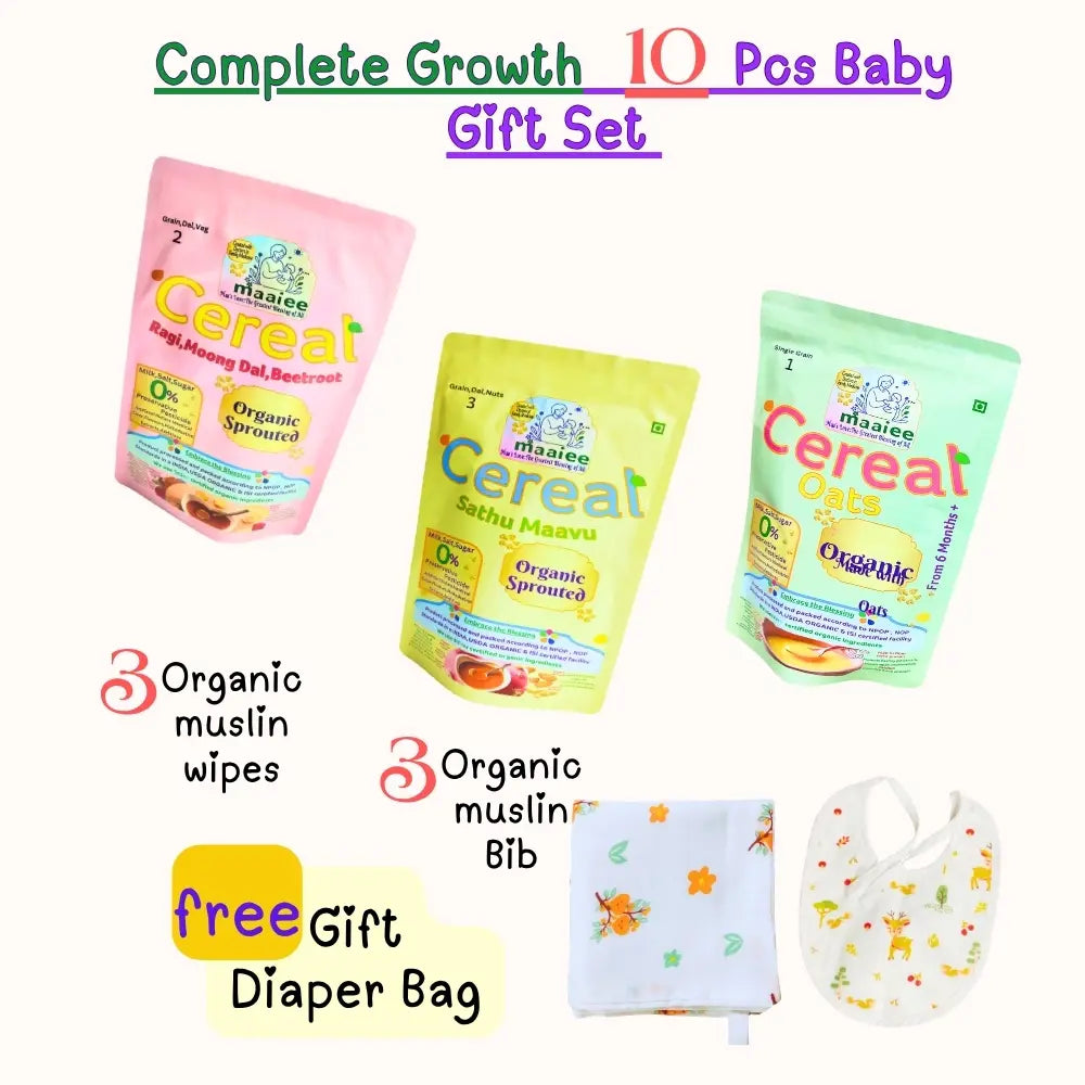 Complete Growth Organic Cereal Hamper for Little Ones
