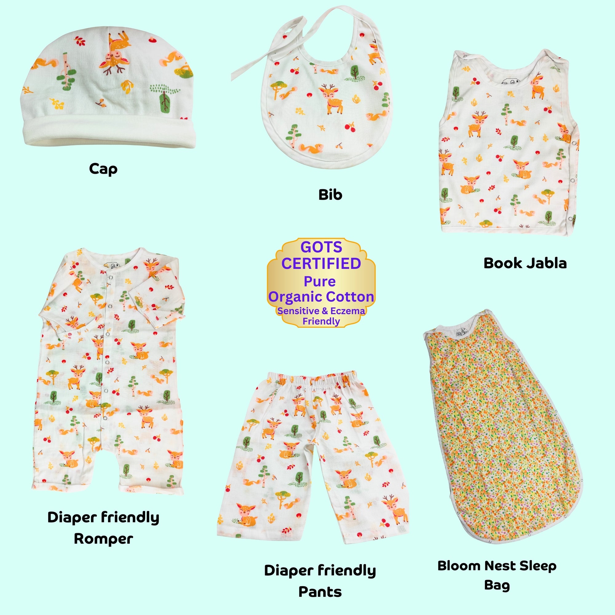 MAAIEE Little Deer Baby Gift Set