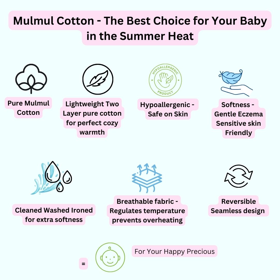 Mulmul Cotton Baby Dohar