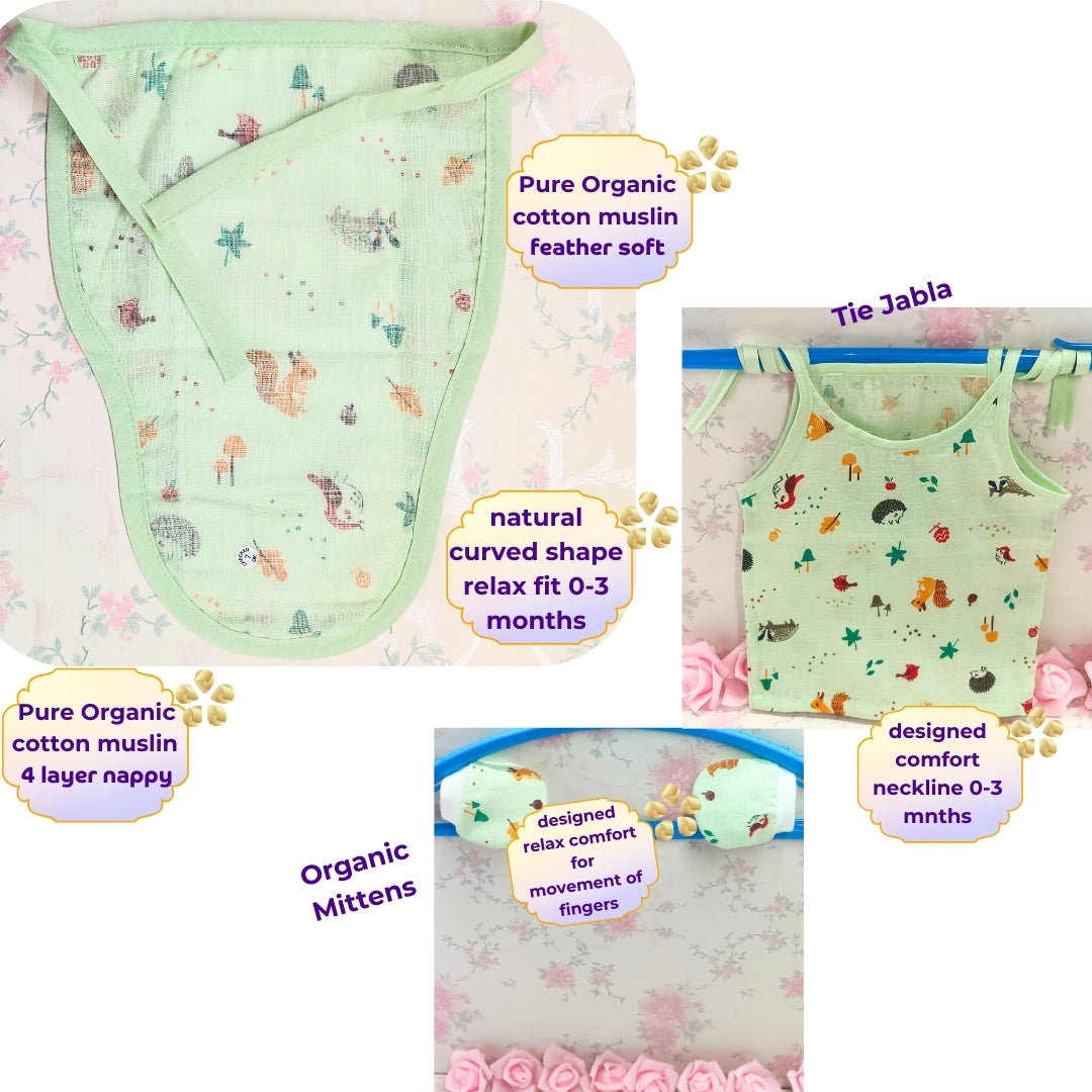 Green Nest Baby Gift Set