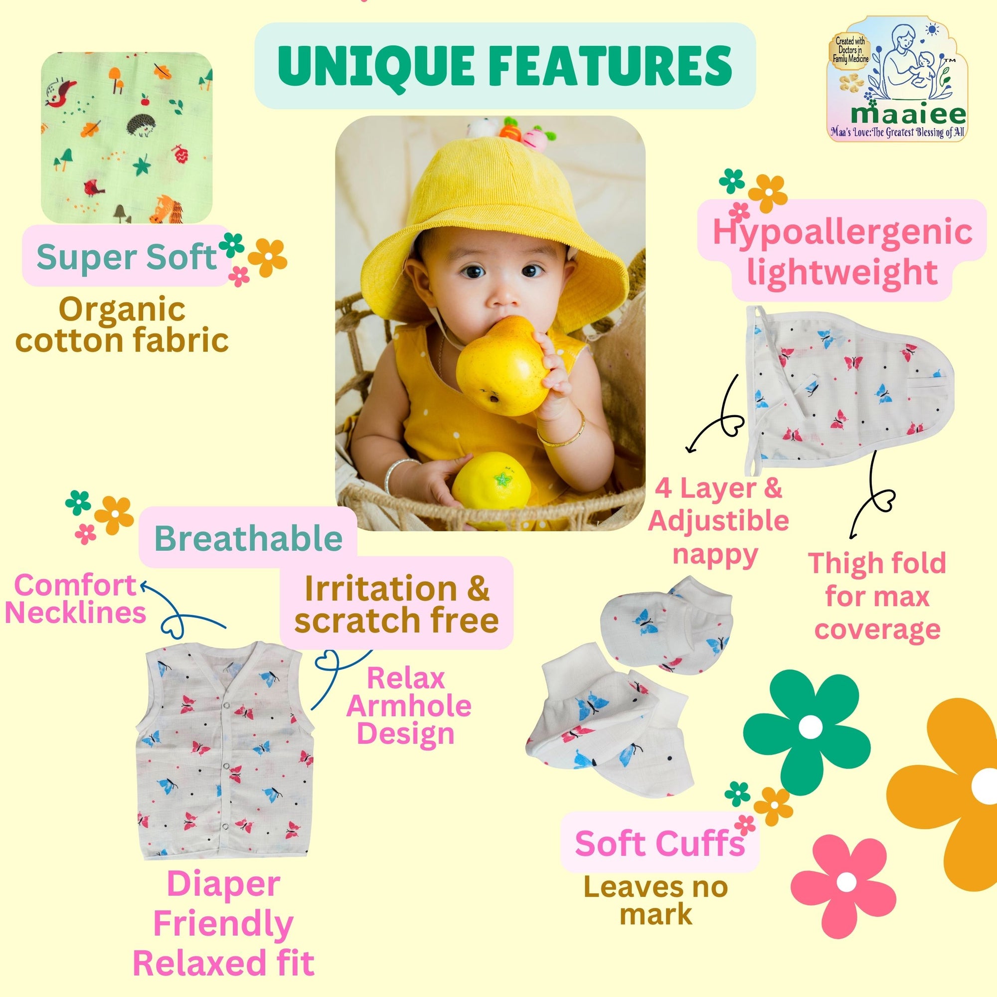 Green Nest Baby Gift Set