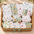 Nanhe Kadam Newborn Essentials Gift Set – Muslin Jabla, Nappy, Swaddle & Towel