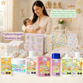 Organic Baby Hospital Bag Kit | Organic Newborn Skincare & Muslin Essentials