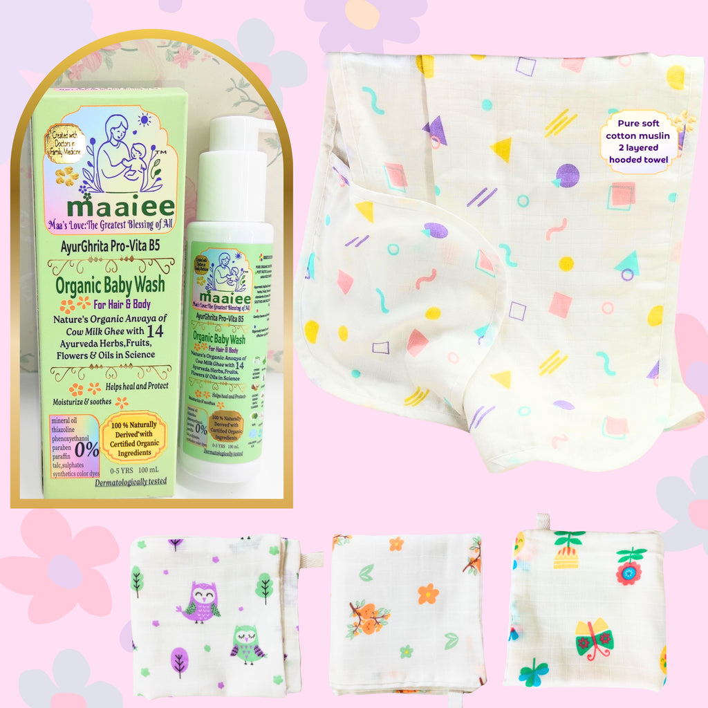 Star Cloud Baby Bath Set