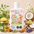 Maaiee baby hair oil with cow ghee, Brahmi, scalp nourishment and gentle cradle cap support