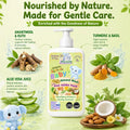 Maaiee baby head-to-toe wash with Kuth, Anantmool, flower hydrosols and gentle Ayurvedic cleansing care