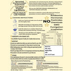 Maaiee organic oats porridge back