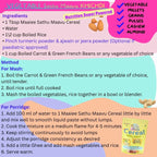 Sathu maavu vegetable khichdi recipe made using maaiee organic sprouted porridge