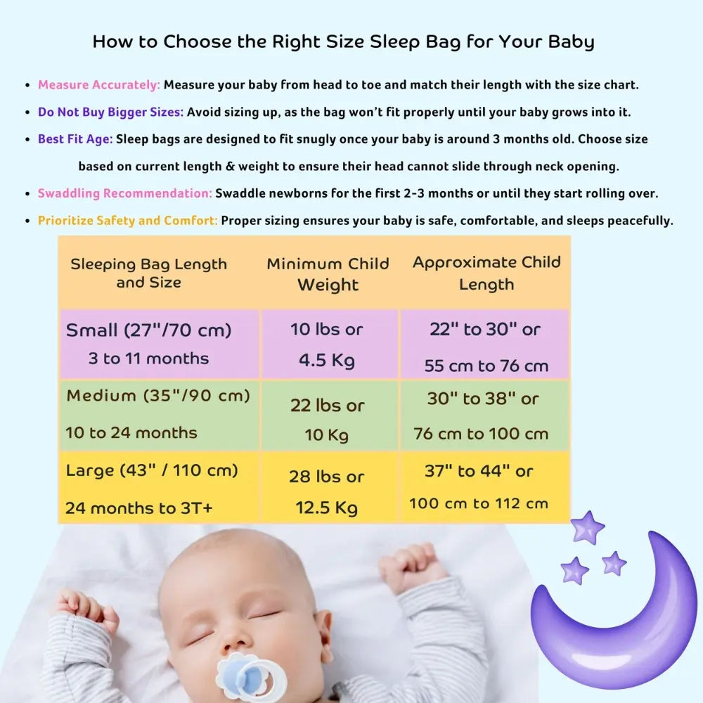 Maaiee sleep bag guide for choosing a comfortable organic cotton fit