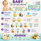 Maaiee baby diaper cream with prebiotic support, cow ghee care and soothing rash-prone skin comfort