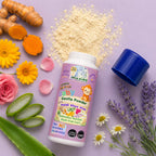 Maaiee Ushira Haridra baby powder with Ayurvedic botanicals, talc-free moisture care and gentle skin comfort for babies