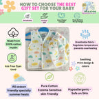 Comfort & Care 8Pcs Muslin Baby Gift Set
