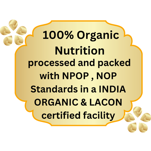 Pure 100% Organic nutrition