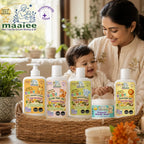 Maaiee Organic Baby Shower Gift Set — Complete Newborn Ayurveda Care Kit