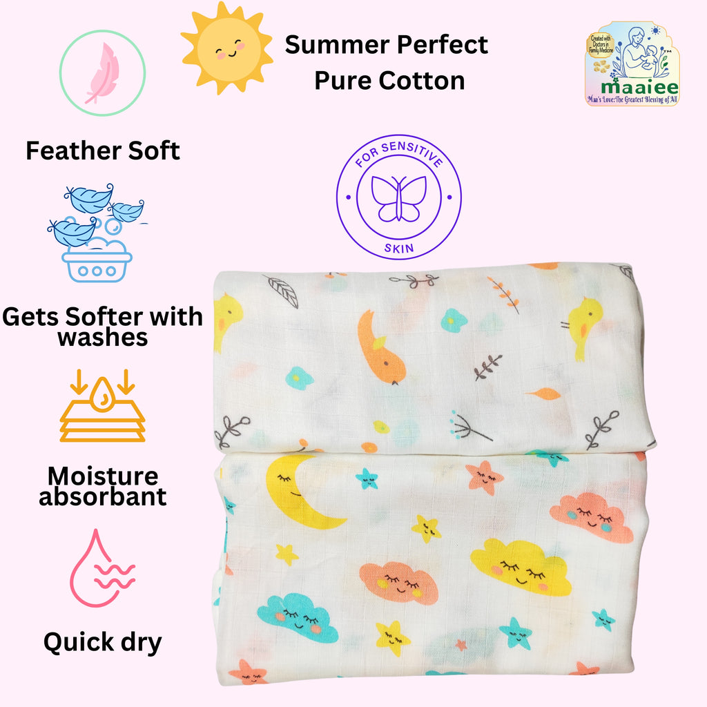 Muslin Cotton Swaddle